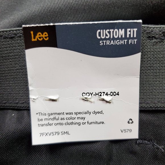 Lee Straight Fit Trouser Dress Pants Size 32 X 32